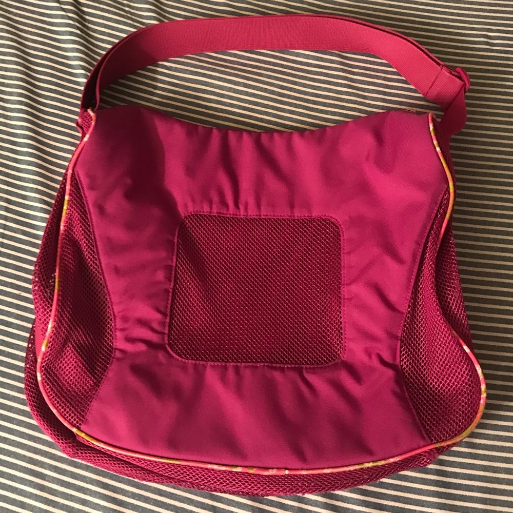 Rare Jansport Messenger Bag Mesh Backpack Gem